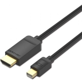 Cable Conversor Vention HABBG/ Mini DisplayPort Macho - HDMI Macho/ 1.5m/ Negro Precio: 10.95000027. SKU: B1BFG3S56R