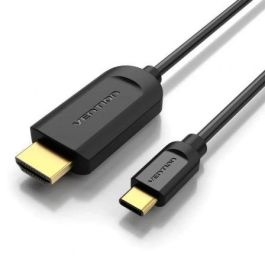 Cable Conversor HDMI 1.4 4K Vention CGUBF/ USB Tipo-C Macho - HDMI Macho/ 1m/ Negro Precio: 10.95000027. SKU: B19ZFHC7AC