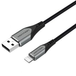 Cable USB 2.0 Lightning Vention LABHD/ USB Macho - Lightning Macho/ Hasta 12W/ 480Mbps/ 50cm/ Gris Precio: 11.94999993. SKU: B1C3PMZT8G