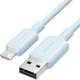 Cable USB 2.0 Lightning Vention LAMSH/ USB Macho - Lightning Macho/ 480Mbps/ 2m/ Azul Precio: 6.6550006655. SKU: B15JL4N6T3