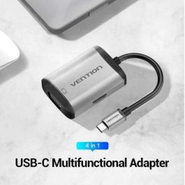 Hub USB Vention TFAHB Gris
