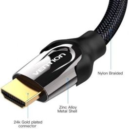 Cable HDMI Vention VAA-B05-B100 1 m Negro