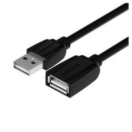Cable Alargador USB 2.0 Vention VAS-A44-B200/ USB Macho - USB Hembra/ 480Mbps/ 2m/ Negro Precio: 4.94999989. SKU: B1G6DX2GEG