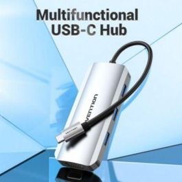 Hub USB Vention TOIHB Plateado