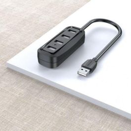 Hub USB Vention VAS-J43-B050 Negro (1 unidad)