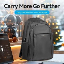 Mochila Vention KRMB0 para Portátiles hasta 15.6"/ 20L/ Negra