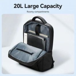 Mochila Vention KRRB0 para Portátiles hasta 15.6"/ 20L/ Impermeable/ Negra Mochila Vention KRRB0 para Portátiles hasta 15.6"/ 20L/ Impermeable/ Negra