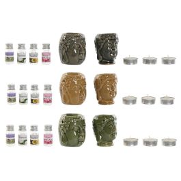 Quemador Oriental DKD Home Decor Verde Mostaza 13.5 x 8 x 17 cm Set de 9 (3 Unidades) Precio: 23.50000048. SKU: B1FRL3XHGZ