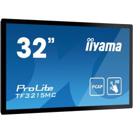 IIYAMA TF3215MC-B2 Monitor Táctil 31.5" (80cm) Full HD LED 16:9 Multi-touch, HDMI, DisplayPort, USB, Negro Precio: 919.49999955. SKU: B14DG6FQFR