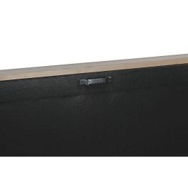 DKD Home Decor Cuadro de Pared Urban Crema 80x60 cm de Algodón y Abeto (Juego de 2)