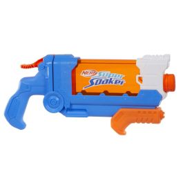 Nerf Super Soaker SOA Flip Fill Pistola de Agua, 4 Estilos de Rociado, Lanzador Juguete 21,5x45 cm Niños +6 Años