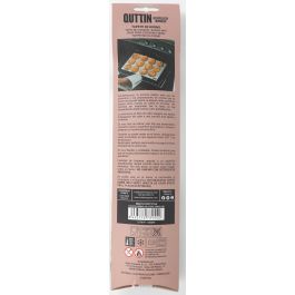 Quttin Tapete de Horno de Silicona Antiadherente 30 x 40 cm para Cocina y Repostería Reutilizable (24 Unidades)
