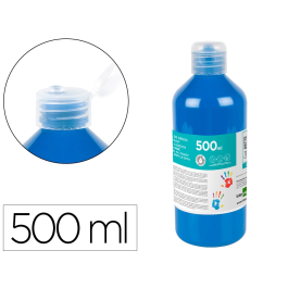 Liderpapel Pintura a Dedos Base Agua Antigoteo 500 ml Azul Precio: 2.95000057. SKU: B1BX7TJGSK