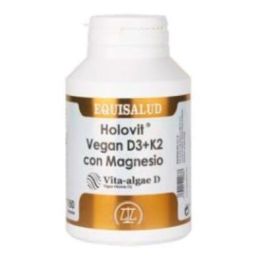 Holovit Vegan D3+K2 con Magnesio, 180 Cápsulas Precio: 96.5000003. SKU: B125SLDFCC