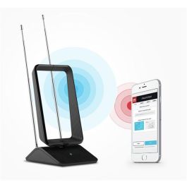 One For All Antena Interior TV Amplificada FHD 5G, Recepción Óptima de TDT y DVB-T/T2 con Filtro de Bloqueo 4G/5G One For All Antena Interior TV Amplificada FHD 5G, Recepción Óptima de TDT y DVB-T/T2 con Filtro de Bloqueo 4G/5G