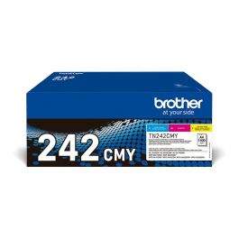 Brother TN-242CMY Multipack Tóner Cian, Magenta, Amarillo, Rendimiento hasta 1.400 páginas ISO/IEC 19798 Precio: 234.50000013. SKU: B1ELKEXDVL