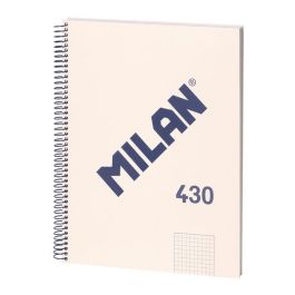 Milán Cuaderno A4 con espiral cuadriculado 5x5mm, 80 hojas, beige - Colección 430 since 1918 Precio: 4.68999993. SKU: B1H787VFHX