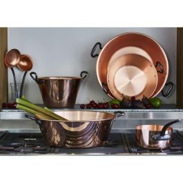 Baumalu Cacerola de Cobre Sólido Estañado con Mango de Hierro Fundido 12 cm - Compatible con todas las cocinas excepto inducción Baumalu Cacerola de Cobre Sólido Estañado con Mango de Hierro Fundido 12 cm - Compatible con todas las cocinas excepto inducción