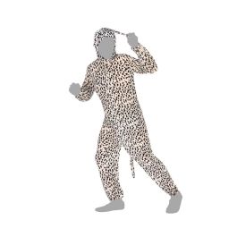 Disfraz Original de Perro Dálmata para Hombre Adulto Talla XS-S, Multicolor - Ideal Carnaval y Fiesta - Incluye Mono con Cola y Accesorio para la Cabeza