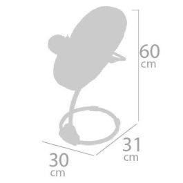 Trona columpio 3 x 1 - para muñecas de hasta 50 cm. Trona columpio 3 x 1 - para muñecas de hasta 50 cm.