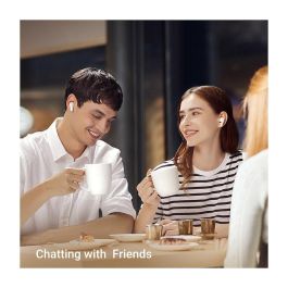 Timekettle M3 Auriculares con Traducción Offline Inalámbricos Bluetooth 5.2 para Llamadas/Música, Resistentes al Agua IPX4, 25h Batería, Blanco