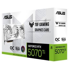 Asus TUF Gaming TUF-RTX5070TI-O16G-WHITE-GAMING Tarjeta Gráfica NVIDIA GeForce RTX 5070 Ti 16 GB GDDR7 Blanca