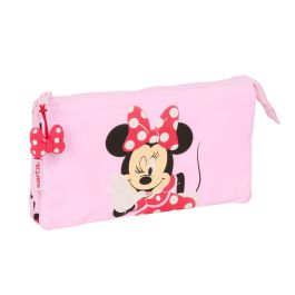 Safta Portatodo Triple Minnie Mouse Colección Naive 22x12x3cm Recomendado a Partir de 3 Años