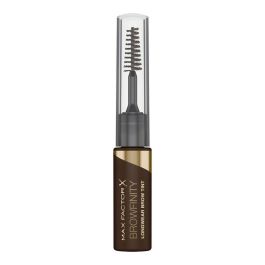 Max Factor BROWFINITY super long wear gel Maquillaje Cejas Larga Duración #03-dark brown con Aplicador Doble Punta y Cepillo 4,2 ml