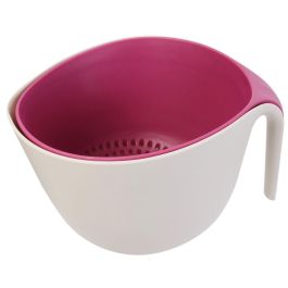Cook Concept Bol-Escurridor 2 en 1 con Asa, Capacidad 3L, Ideal para Cocina y Ahorro de Espacio Precio: 8.49999953. SKU: B142RJDT6K