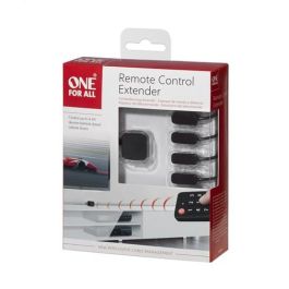 One For All URC1000 Extensión IR para Mando a Distancia - Controla hasta Cuatro Dispositivos Colocados en un Mueble Cerrado