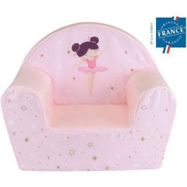 Sillón FUN HOUSE Dancer Ballerina Club - L. 52 x P. 33 x A. 42 cm - Para niños origen francés garantizado Sillón FUN HOUSE Dancer Ballerina Club - L. 52 x P. 33 x A. 42 cm - Para niños origen francés garantizado