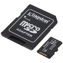 Kingston Tarjeta microSD Industrial 64GB 100MB/s con Adaptador