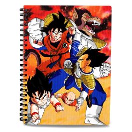 SD TOYS Cuaderno A4 Dragon Ball Z Goku vs Vegeta con Efecto 3D 30x21cm Precio: 12.94999959. SKU: B1F3MVP8LN