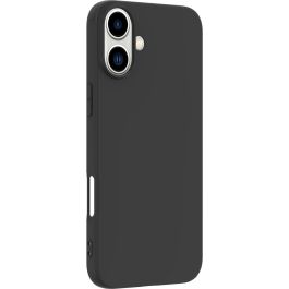 eSTUFF Funda TPU Infinite Vienna para iPhone 16 Plus Negra - 100% Plástico Reciclado Certificado