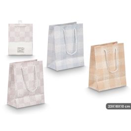 Bolsa Asa Cuadros Surtidos Col 23X18X10Cm Pincello (48 Unidades) Precio: 27.50000033. SKU: B1GXREEPYL