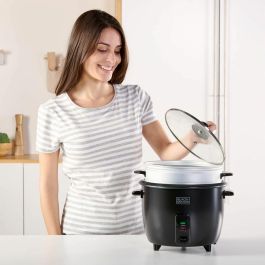 Arrocera Black & Decker BXRC1800E Negro 1,8 L