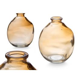 Frasco de Cristal Irregular Ámbar Giftdecor 10x12.3x10 cm (12 Unidades) Precio: 24.50000014. SKU: B15XYNWHCJ