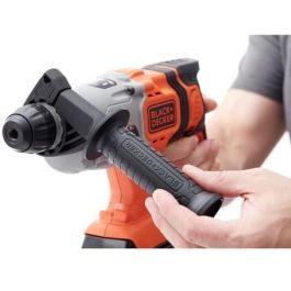 Black&Decker BCD900E2K Taladro Percutor Inalámbrico SDS Plus 18V con 2 Baterías 2.5Ah y Maletín