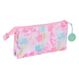 Bolso Escolar Portatodo Safta Triple Barbie 120x220x30 mm Bolso Escolar Portatodo Safta Triple Barbie 120x220x30 mm