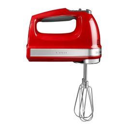 Kitchenaid 5KHM9212 EER Batidora Amasadora Roja con 9 Velocidades, Versátil y Compacta para Cocina