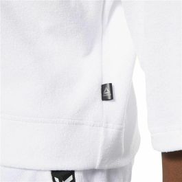 Sudadera con Capucha Mujer Reebok Wor Blanco