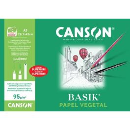 Canson Papel Vegetal Minipack Basik 12 Hojas 29,7x42 cm Precio: 4.49999968. SKU: B1KJRGJ2GG