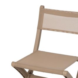 Silla Plegable Beige Polipropileno 45 X 55 X 83 cm