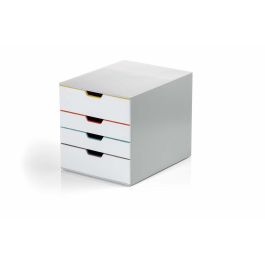 Durable VARICOLOR Mix 4 Cajonera de 4 Fächer, Plástico Gris, 24.2 cm x 33 cm Precio: 100.49999971. SKU: B186ZPW6QD