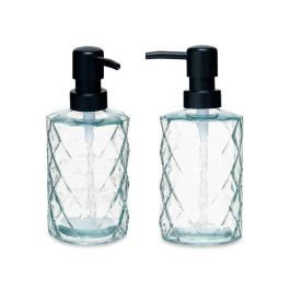 Dispensador de Jabón Transparente Diamante 410 ml Berilo - 9x18x7 cm (12 Unidades) Dispensador de Jabón Transparente Diamante 410 ml Berilo - 9x18x7 cm (12 Unidades)