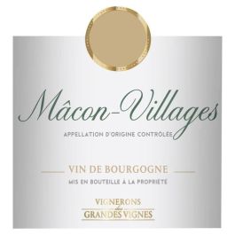 Vignerons des Grandes Vignes 2017 Mâcon-Villages - Vino blanco borgoña