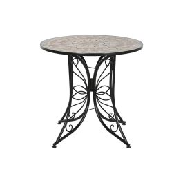 Mesa Redonda Comedor Terraza Y Jardin DKD Home Decor Negro Multicolor 80 x 76 x 80 cm Precio: 103.4999999. SKU: B1GYHF56CZ