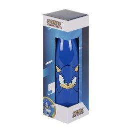 Sonic The Hedgehog - SEGA Botella Tritán Face 700ml Azul Reutilizable Libre BPA