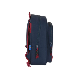 Mochila Escolar F.C. Barcelona Azul Granate (27 x 33 x 10 cm)