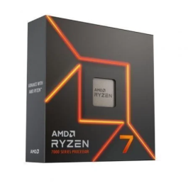 AMD Procesador Ryzen 7 7700X AM5 4.5GHz 8 Nucleos 105W Caja Precio: 290.89000039. SKU: S5615446